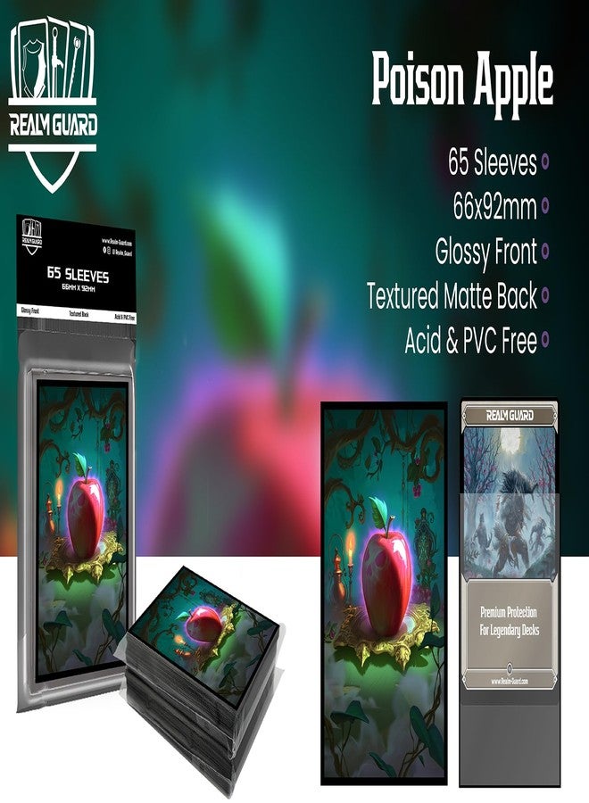 Realm Guard شخصيات أميرة حراس المملكة - 65 غلافًا فنيًا غير لامع لبطاقات لعبة الورق (تفاحة مسمومة) - Image 2